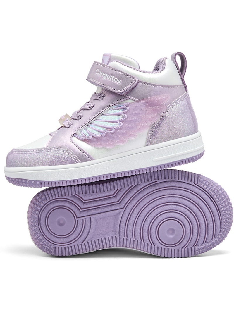 Sneakers conguitos luces Malva lilla - Kiabi