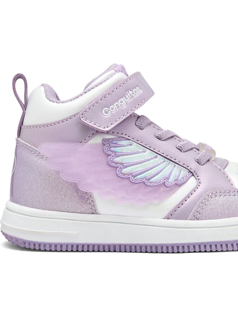 Sneakers conguitos luces Malva lilla - Kiabi
