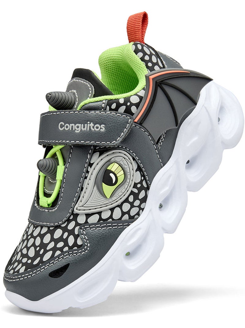 Sneakers conguitos luces Nero Nero - Kiabi