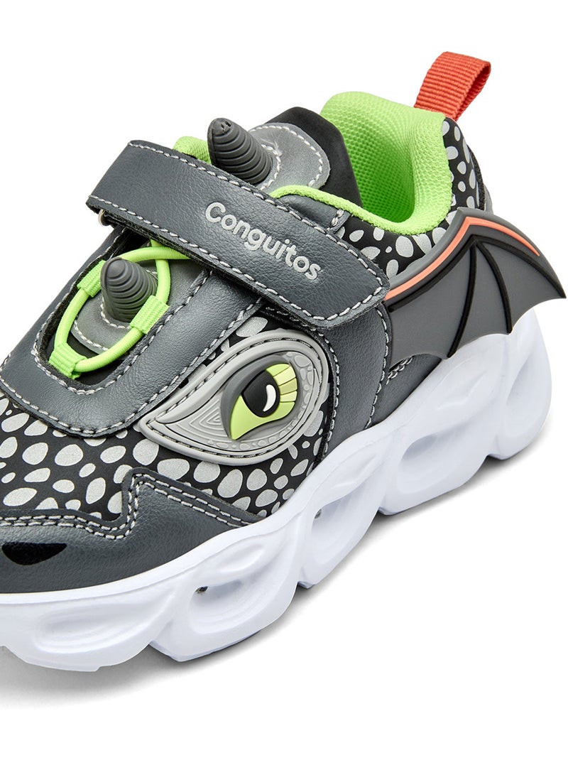 Sneakers conguitos luces Nero Nero - Kiabi