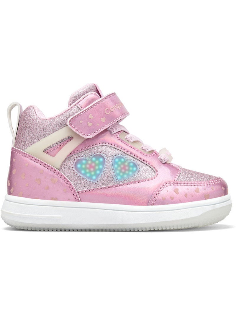 Sneakers conguitos luces Rosa - Kiabi