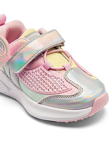 Sneakers Conguitos Luces Sirena Pink