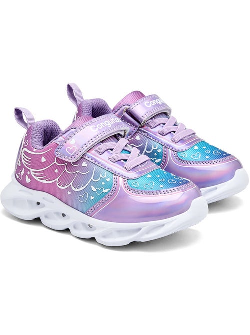 Sneakers Conguitos Luces Unicornio - Kiabi