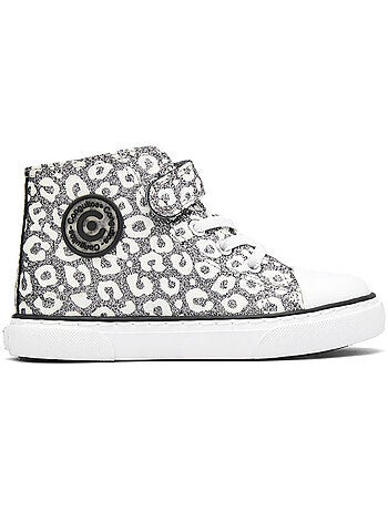 Sneakers conguitos purpurina