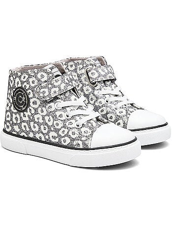 Sneakers conguitos purpurina