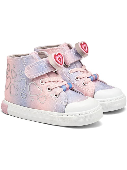 Sneakers conguitos purpurina luces - Kiabi