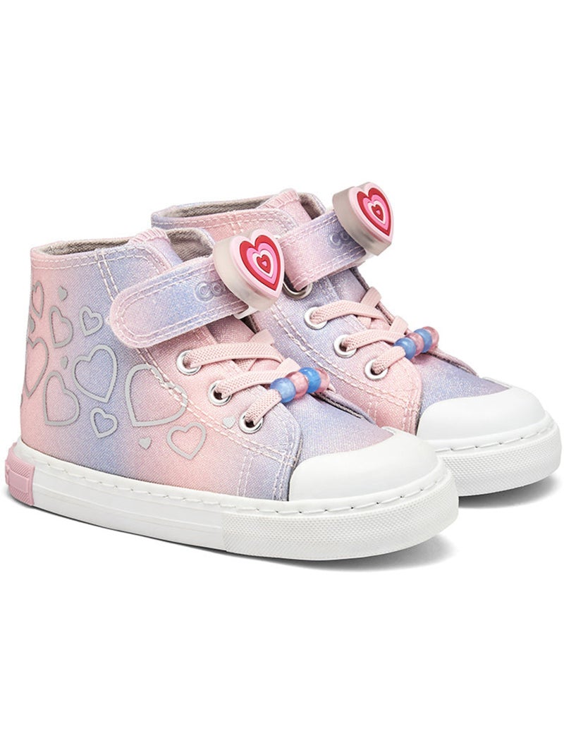 Sneakers conguitos purpurina luces Multicolore - Kiabi