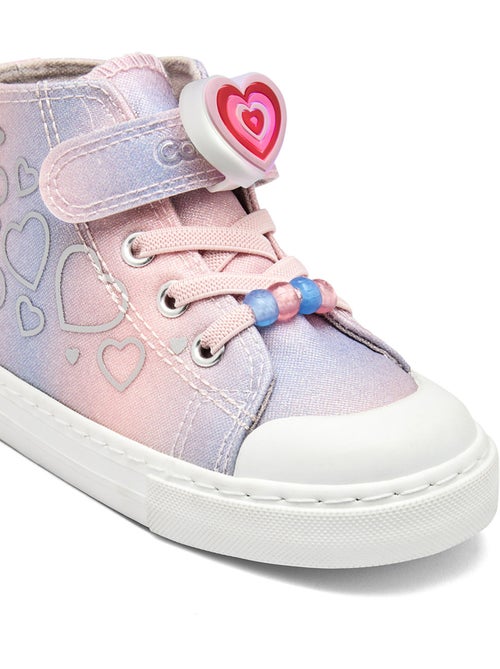 Sneakers conguitos purpurina luces - Kiabi
