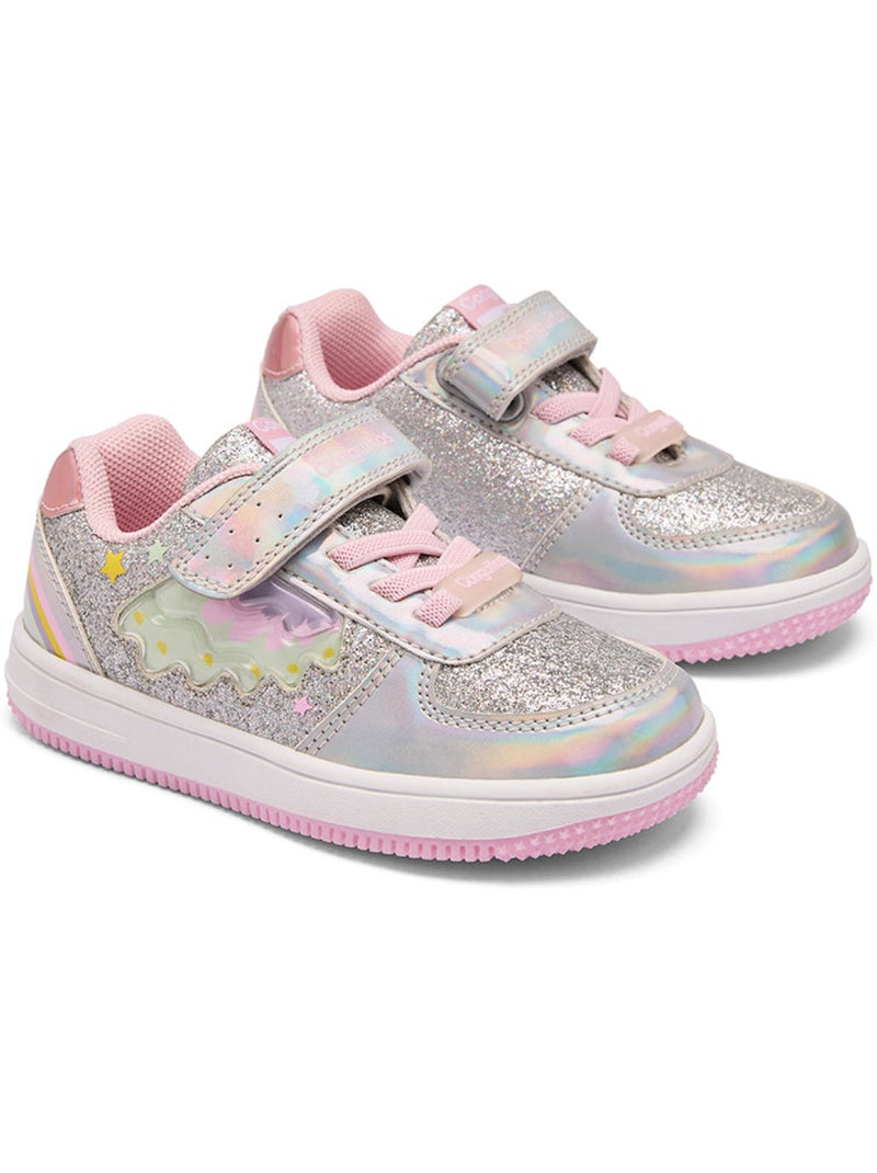 Sneakers Conguitos Rainbow Light Argento - Kiabi