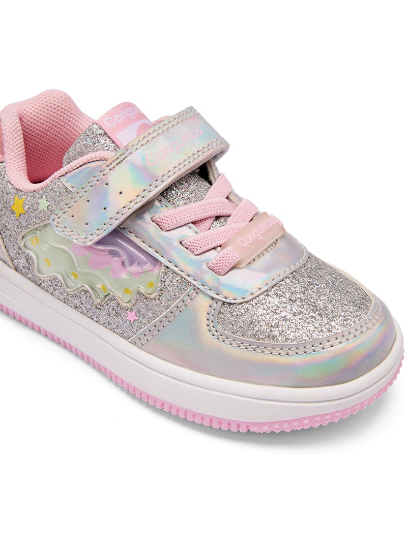 Sneakers Conguitos Rainbow Light Argento - Kiabi