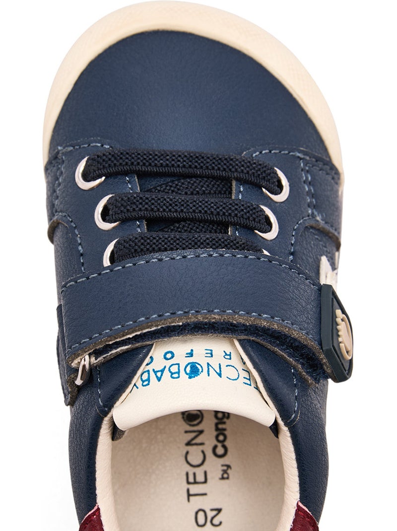Sneakers conguitos tecnobaby bebés Blu marino - Kiabi