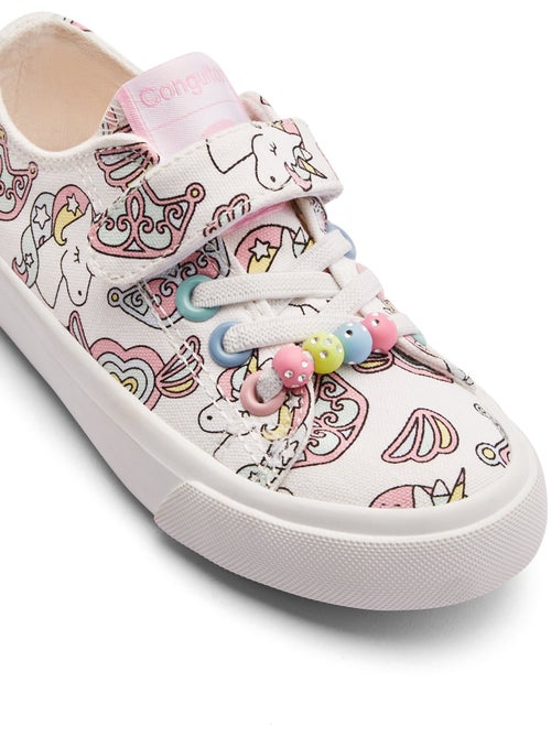 Sneakers conguitos unicornio fantasía - Kiabi Sneakers conguitos unicornio fantasía - Kiabi