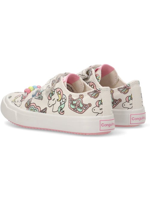 Sneakers conguitos unicornio fantasía - Kiabi
