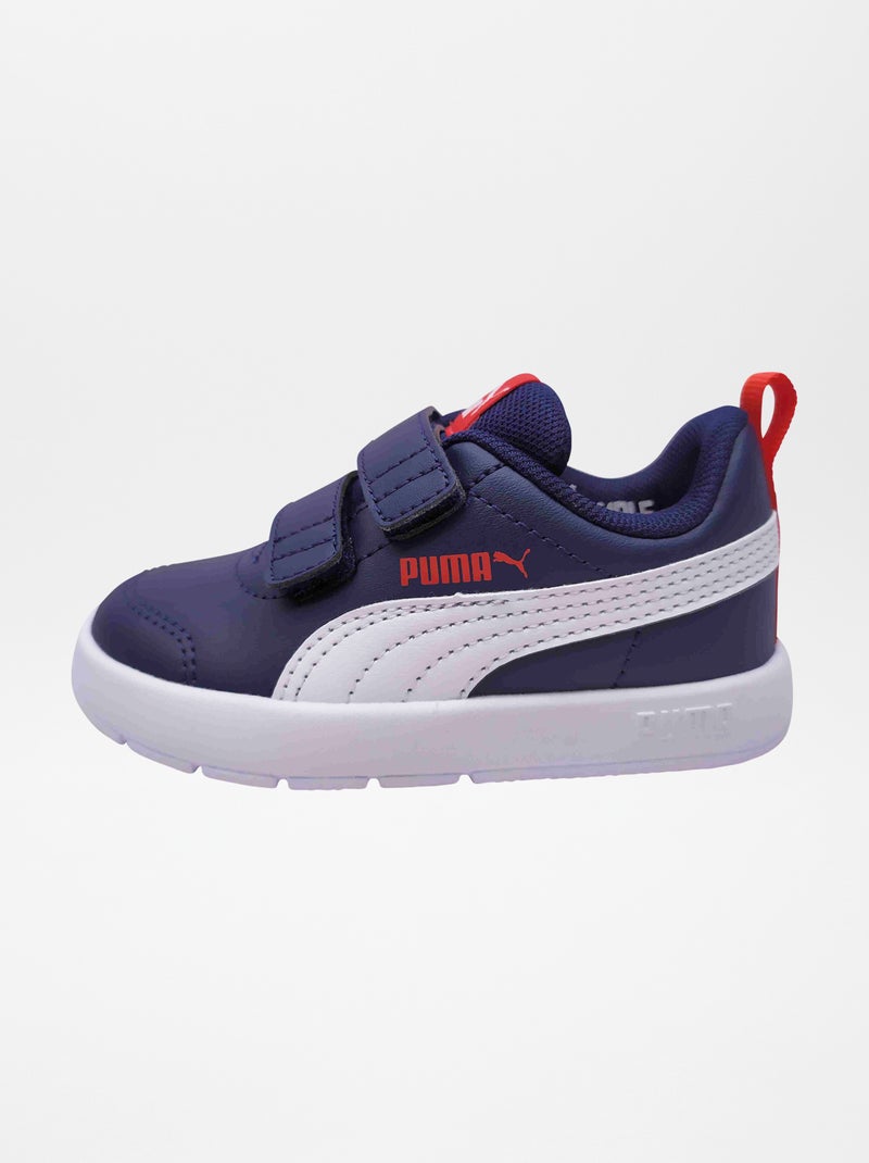 Sneakers Courtflex tricolori Puma BLU - Kiabi