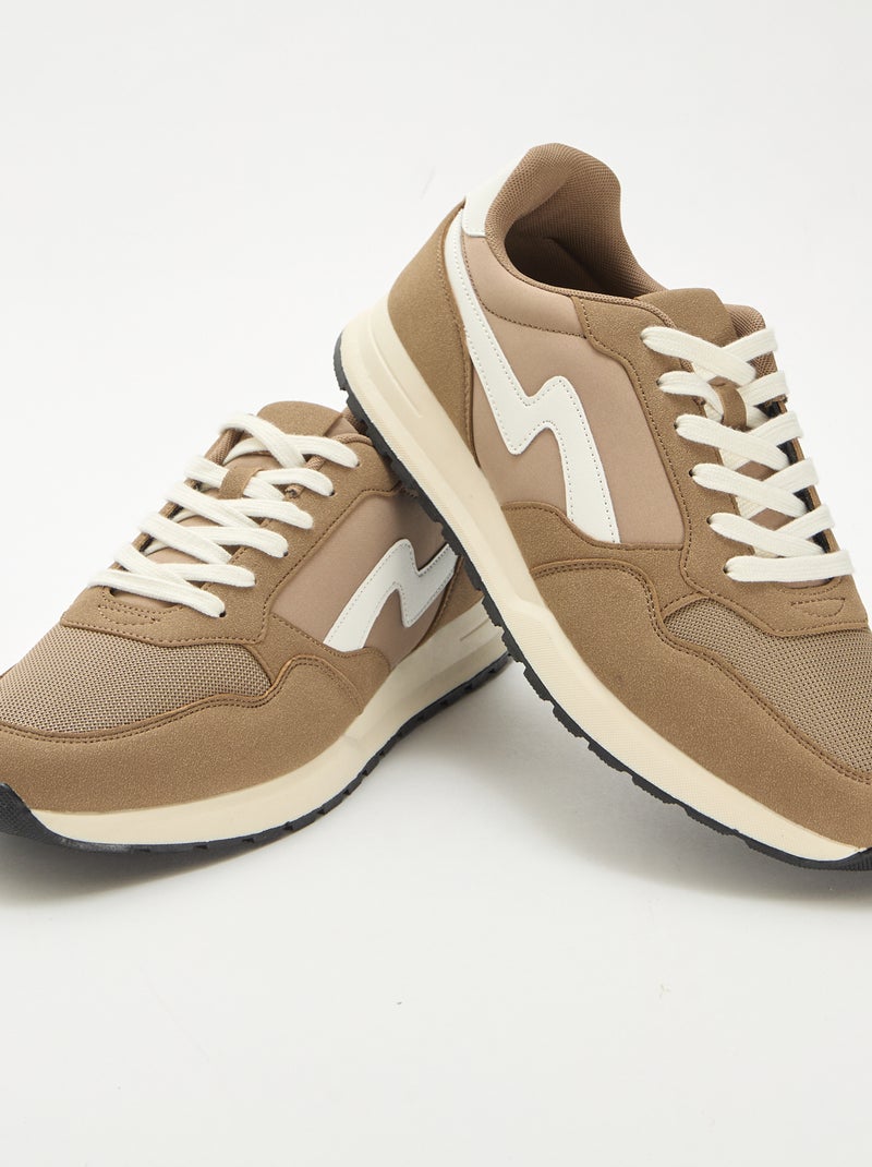 Sneakers da città Marrone - Kiabi