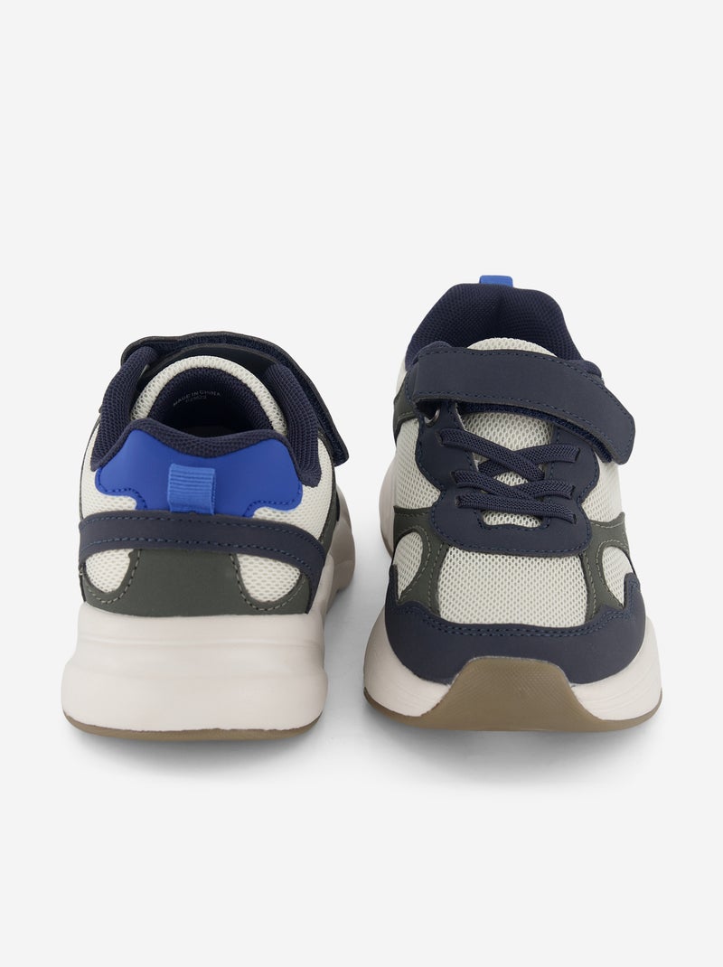 Sneakers da running in tessuto Blu - Kiabi