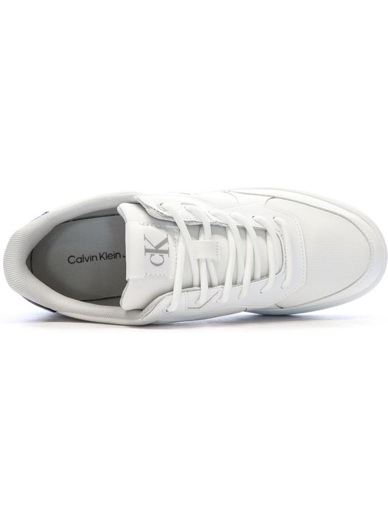 Sneakers da uomo Calvin Klein Jeans Classic Cupsoles Bianco - Kiabi