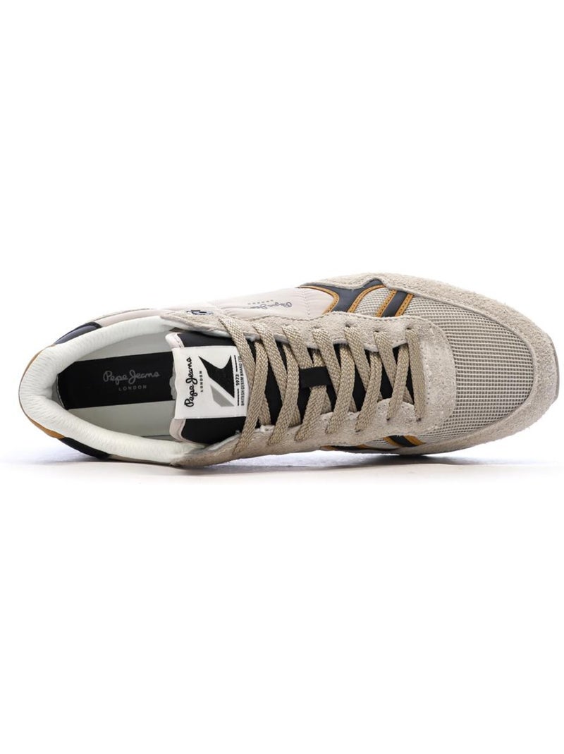 Sneakers da uomo Pepe Jeans Brit Fun M Beige - Kiabi