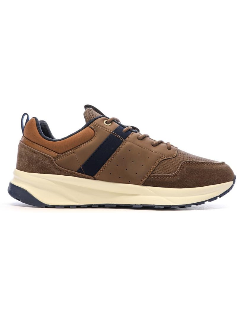 Sneakers da uomo Schott Fugio Cognac Marrone - Kiabi