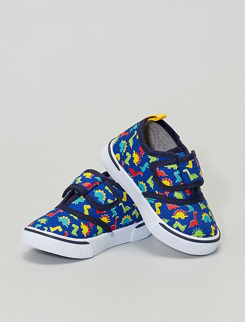 Sneakers 'dinosauro' con strappi - blu - Kiabi - 12.00€
