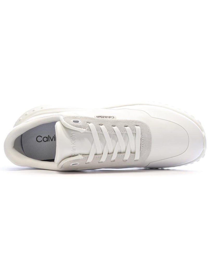 Sneakers Donna Calvin Klein Jeans Low Pro Cups Bianco - Kiabi