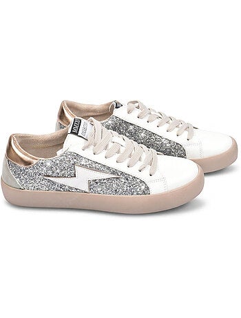 Sneakers Donna Glitter Piattaforma Fulmine OZABI MMXXIV