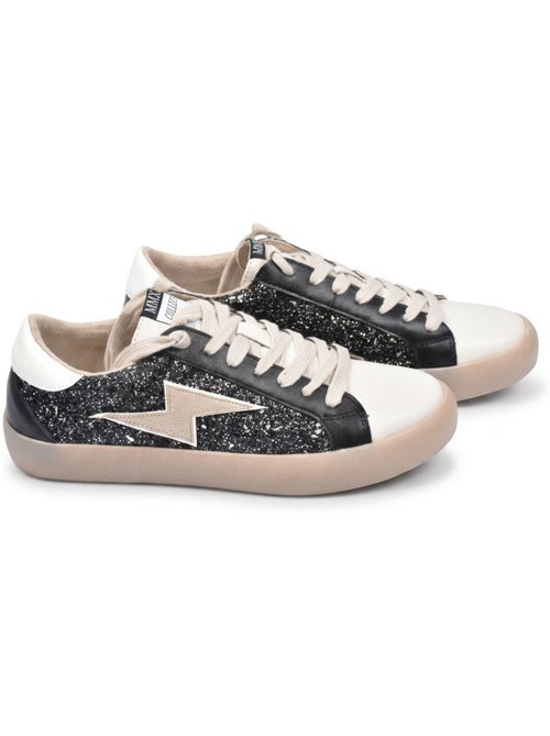 Sneakers Donna Glitter Piattaforma Fulmine OZABI MMXXIV - Kiabi Sneakers Donna Glitter Piattaforma Fulmine OZABI MMXXIV - Kiabi