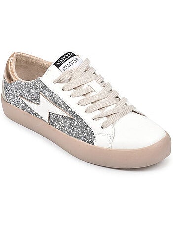 Sneakers Donna Glitter Plateau Fulmine MMXXIV OZABI
