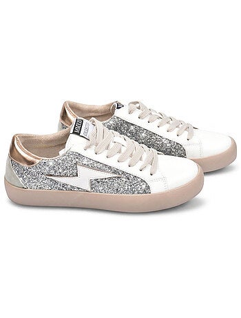 Sneakers Donna Glitter Plateau Fulmine MMXXIV OZABI