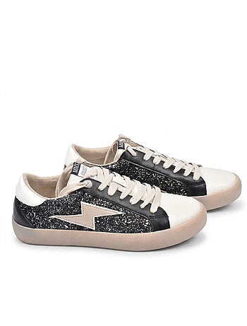 Sneakers Donna Glitter Plateau Fulmine MMXXIV OZABI