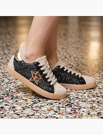 Sneakers Donna Glitter Stella Platform MMXXIV OZABI