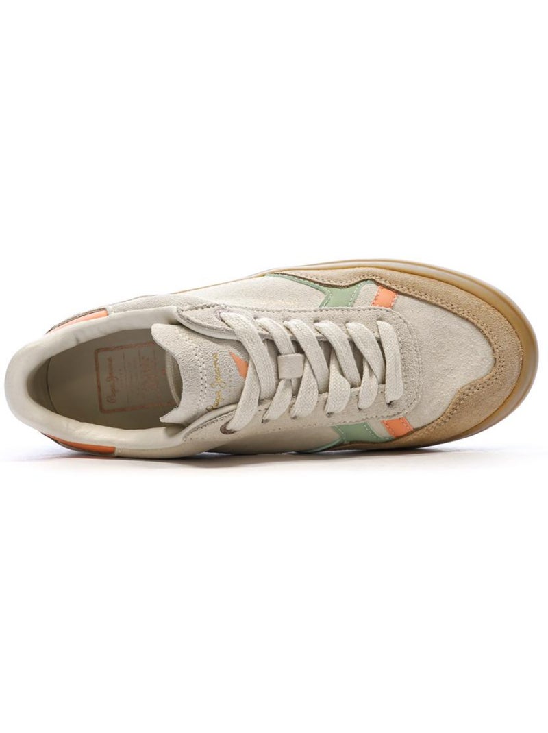 Sneakers Donna Pepe Jeans Beige - Kiabi