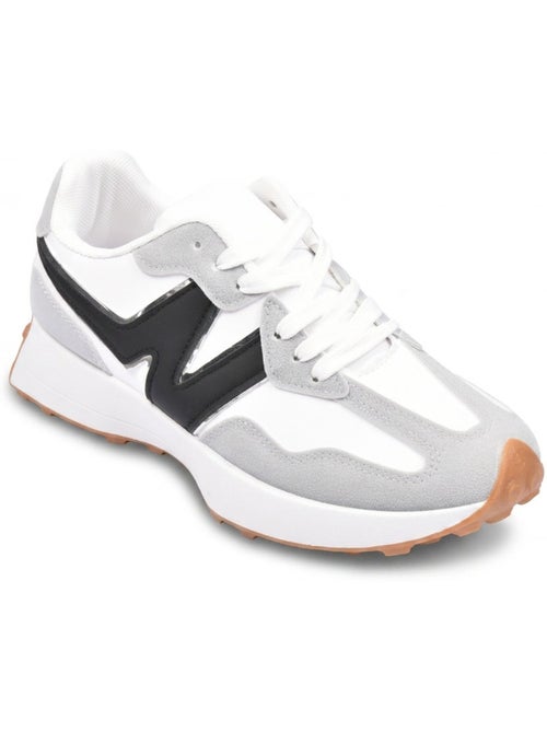 Sneakers Donna Runner Mesh Logo OZABI - Kiabi Sneakers Donna Runner Mesh Logo OZABI - Kiabi