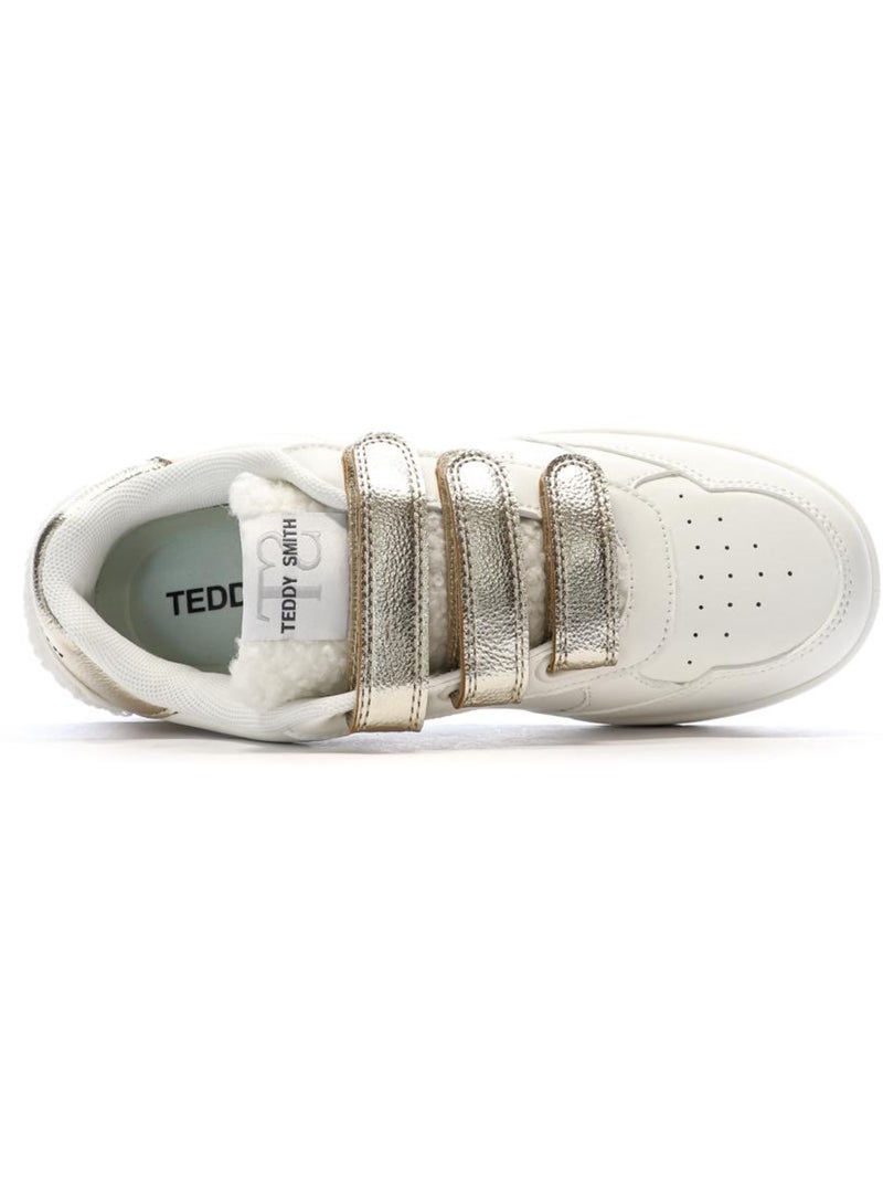 Sneakers Donna Teddy Smith Bianco dorato - Kiabi