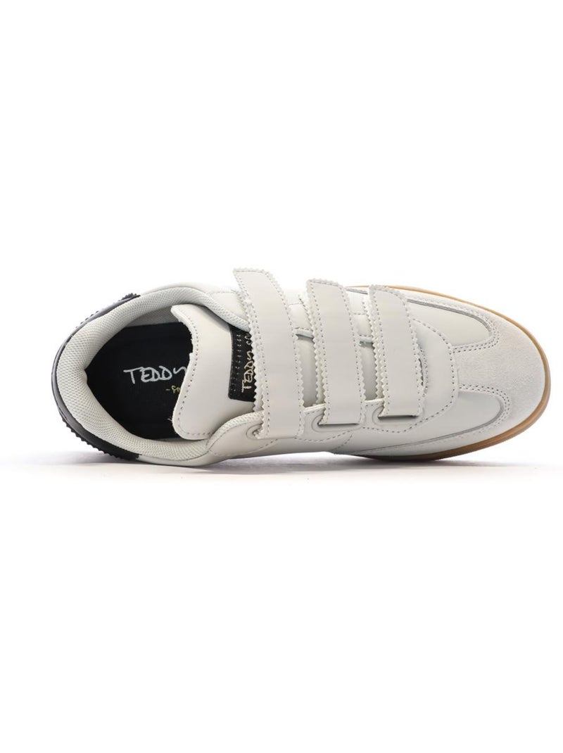 Sneakers Donna Teddy Smith Bianco Marrone - Kiabi