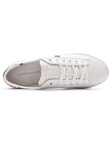 Sneakers Donna Tommy Hilfiger in Tela con Lacci