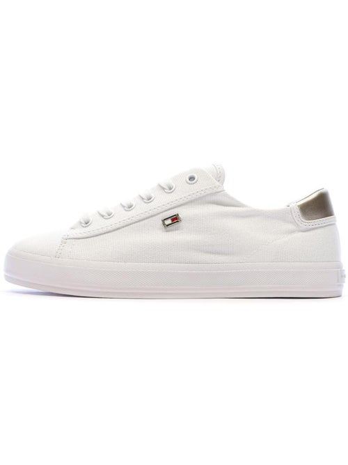 Sneakers Donna Tommy Hilfiger in Tela con Lacci - Kiabi