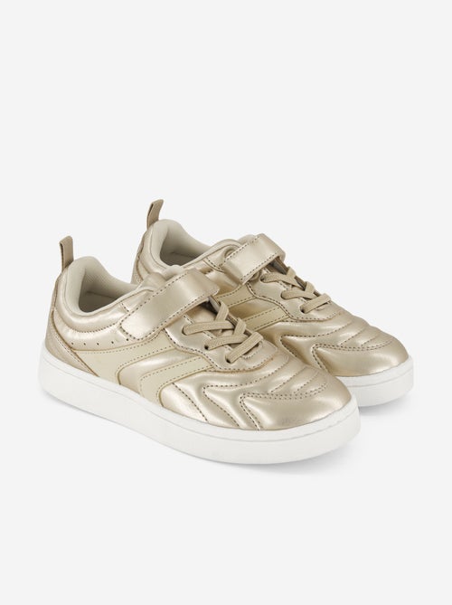 Sneakers dorate con strappi - Kiabi Sneakers dorate con strappi - Kiabi