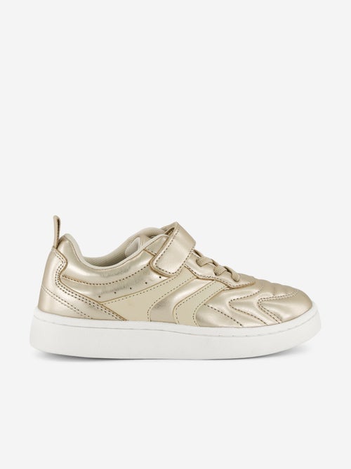 Sneakers dorate con strappi - Kiabi Sneakers dorate con strappi - Kiabi