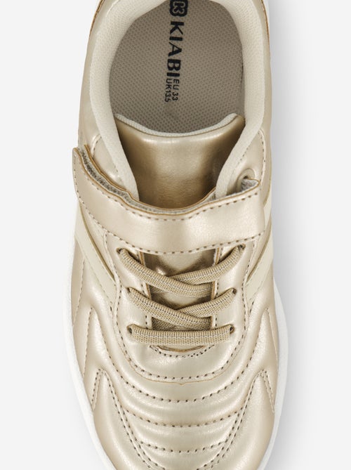 Sneakers dorate con strappi - Kiabi Sneakers dorate con strappi - Kiabi