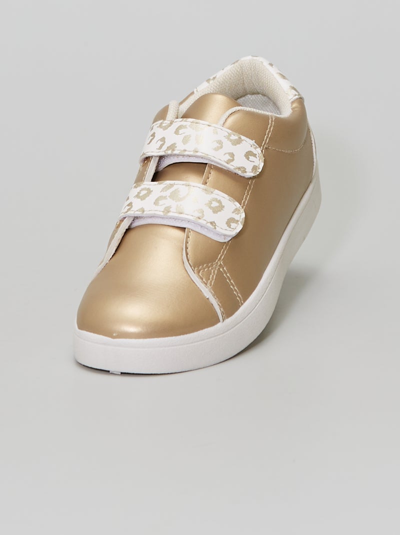 Sneakers dorate in similpelle dorato - Kiabi