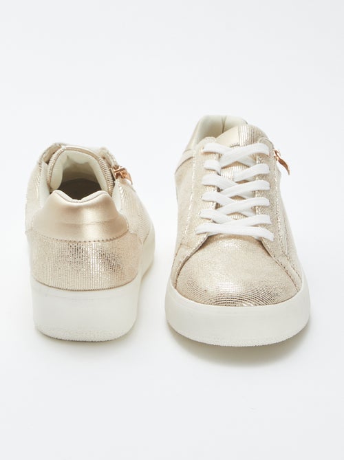 Sneakers effetto brillante - Kiabi