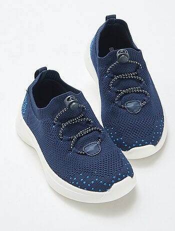 Sneakers flyknit regolabili con stopper