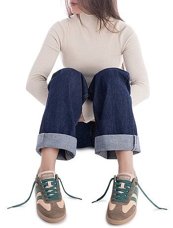 Sneakers Foncé Donna Teddy Smith