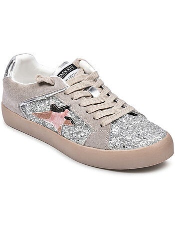 Sneakers Glitter Donna Stella Plateau MMXXIV OZABI