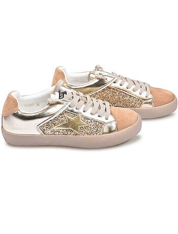Sneakers Glitter Donna Stella Plateau MMXXIV OZABI