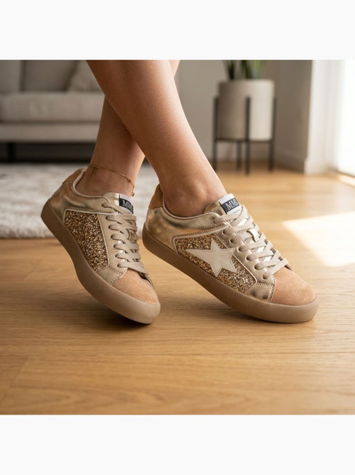 Sneakers Glitter Donna Stella Plateau MMXXIV OZABI - Kiabi