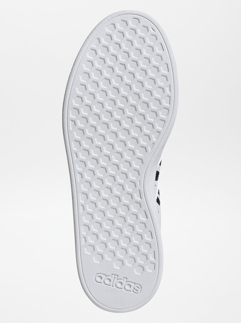 Sneakers 'Grand court' zebrate 'adidas' bianco - Kiabi
