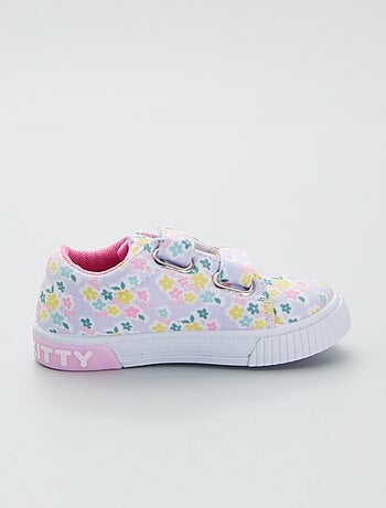 Scarpe da ginnastica con strappi, lacci, pailettes - Kiabi