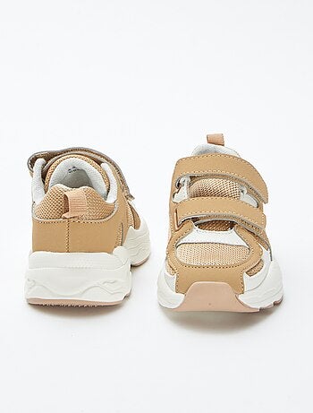Sneakers in mesh e similpelle